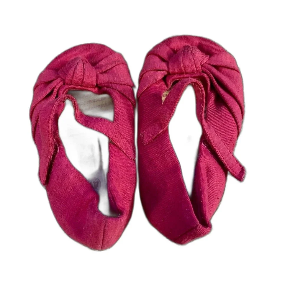 Teeny Toes (Baby) Pink Ballet Flats Size 4W